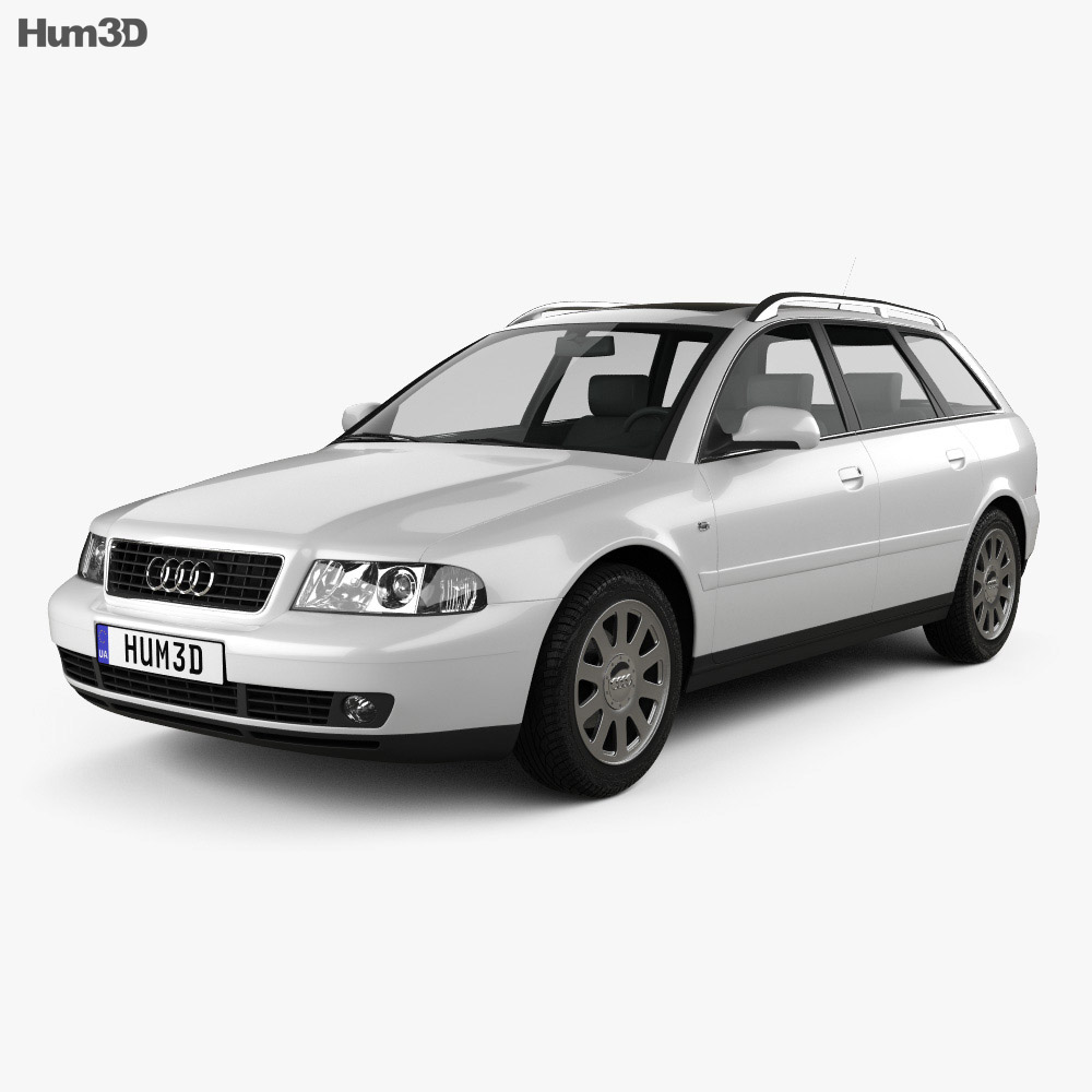 Audi A4 Avant 2001 Modello 3D