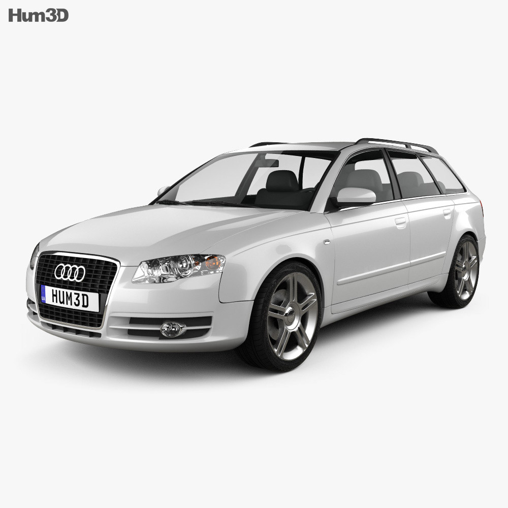 Audi A4 Avant 2007 3D-Modell