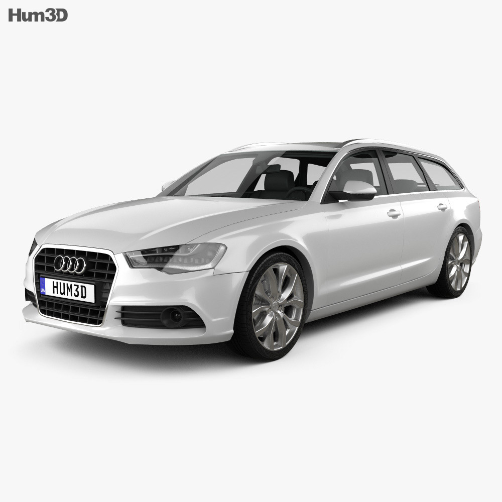 Audi A6 Avant 2015 3d model
