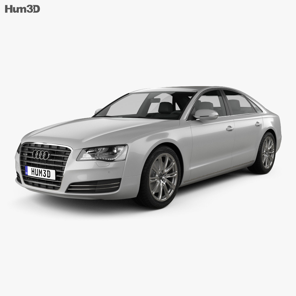 Audi A8 (D4) 2012 3Dモデル