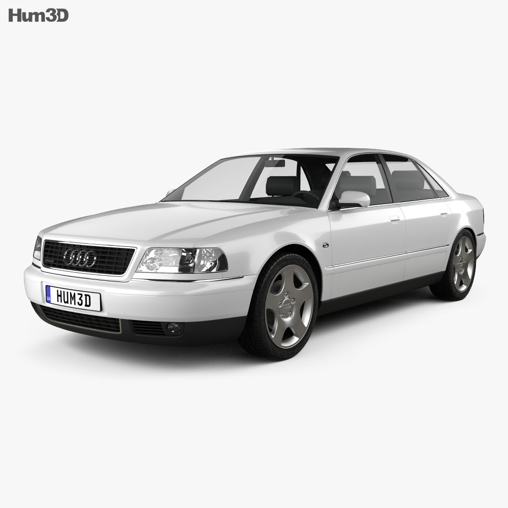 Audi A8 (D2) 2002 3d model