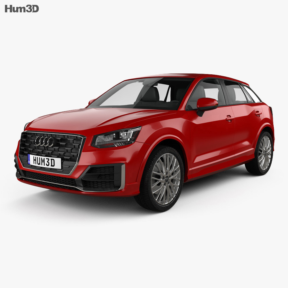 Audi Q2 S-Line 2020 3D модель