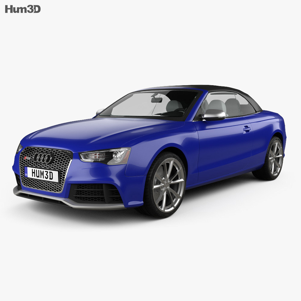 Audi RS5 cabriolet 2015 3d model