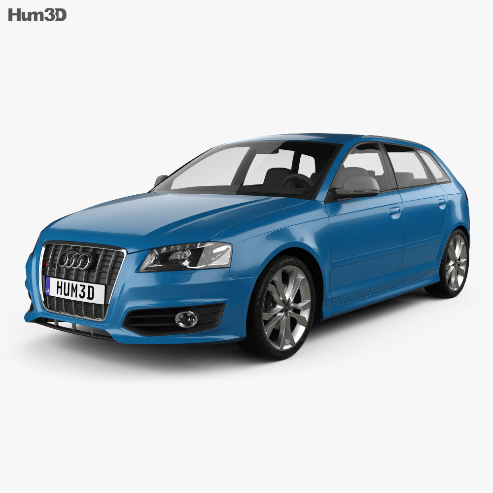 Audi S3 Sportback 2012 3d model
