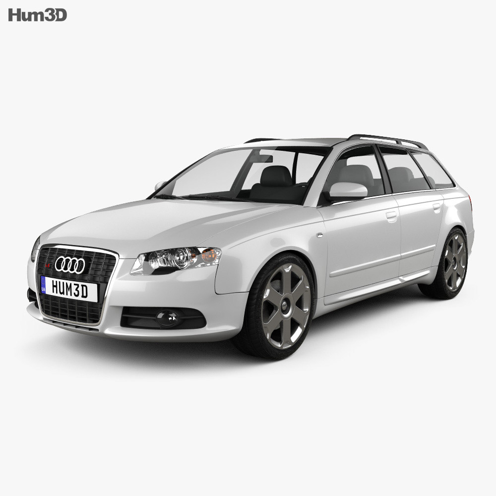 Audi S4 Avant 2007 3Dモデル