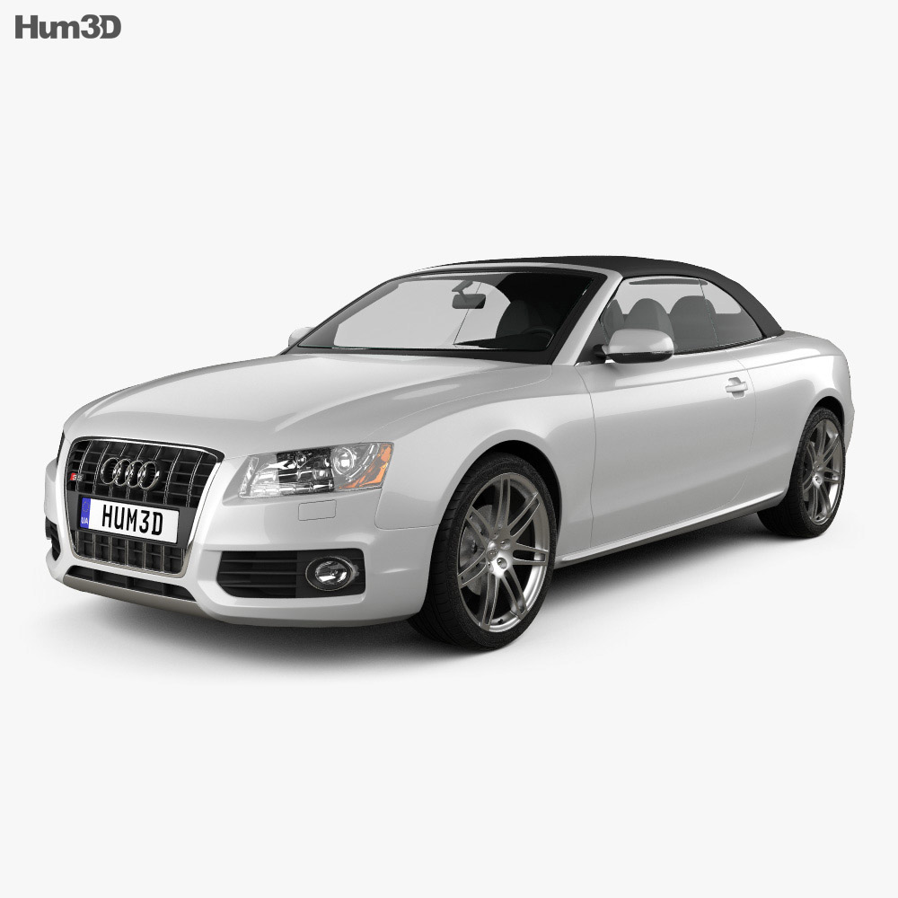 Audi S5 敞篷车 2010 3D模型