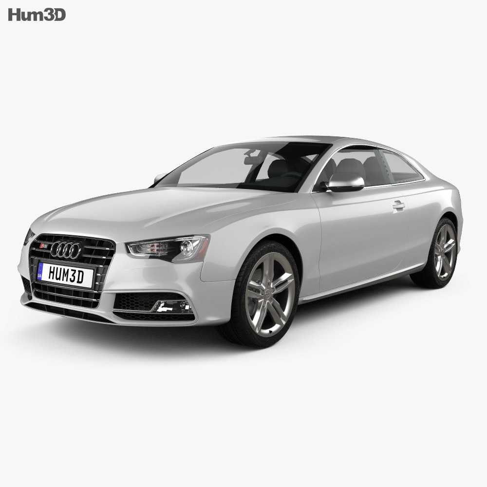 Audi S5 쿠페 2015 3D 모델 