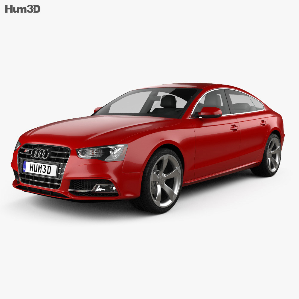 Audi S5 sportback 2015 3Dモデル