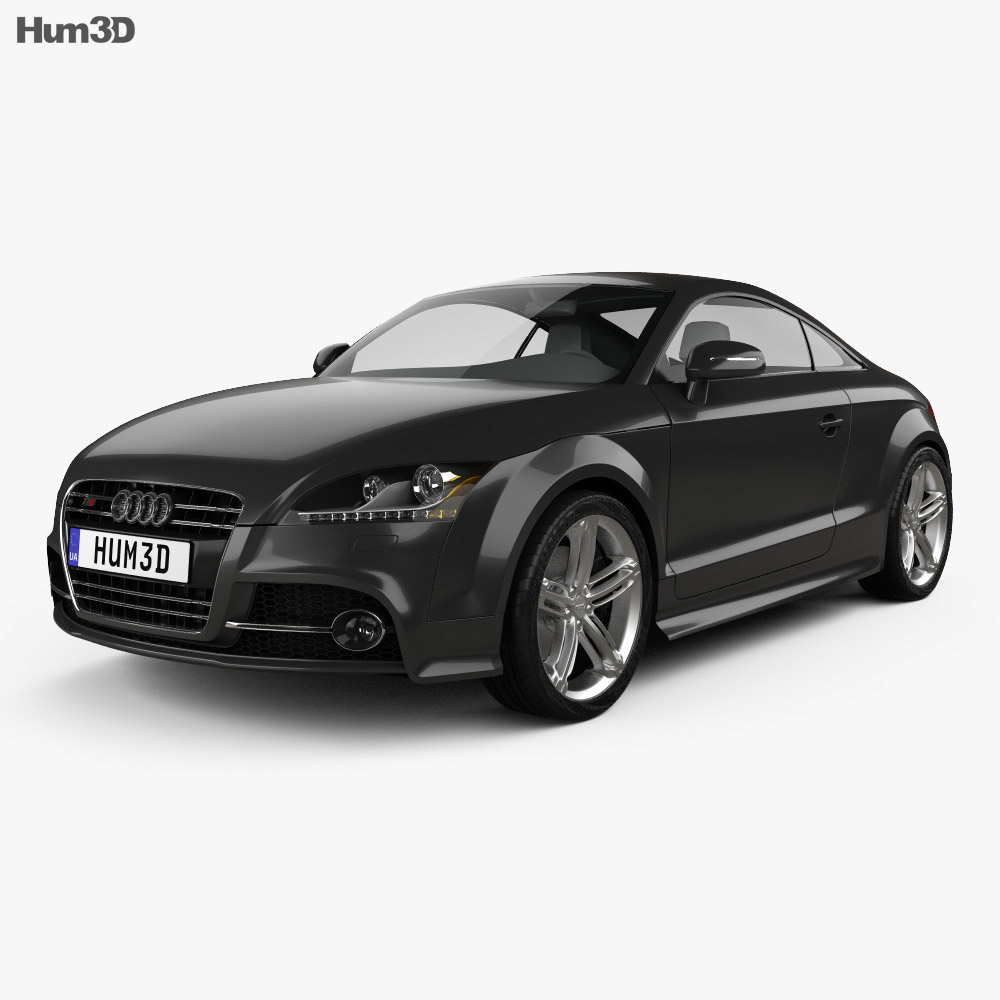 Audi TTS coupe 2016 3D模型