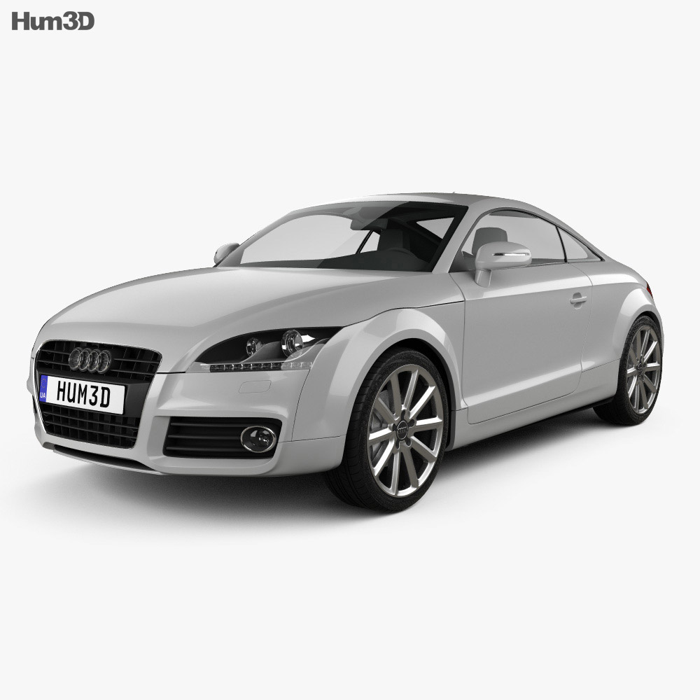 Audi TT coupe 2016 3D模型