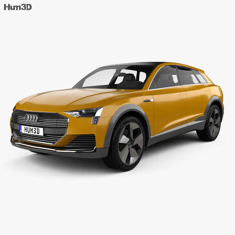 Audi h-tron quattro 2016 3Dモデル