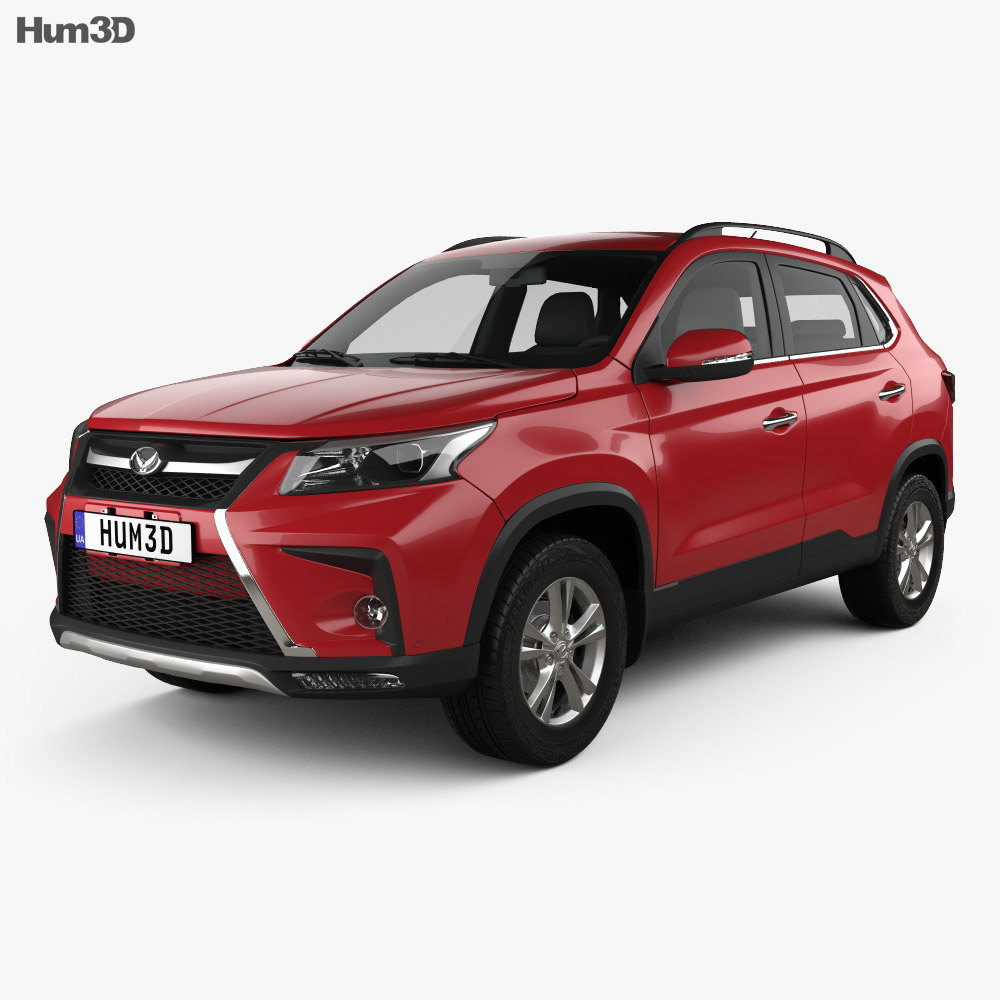 BAIC Huansu S5 2018 3d model