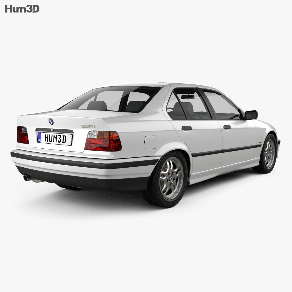 Bmw e36 3d модель