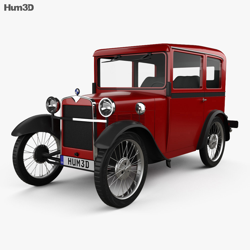 BMW DiXi 1928 3D model - Vehicles on Hum3D