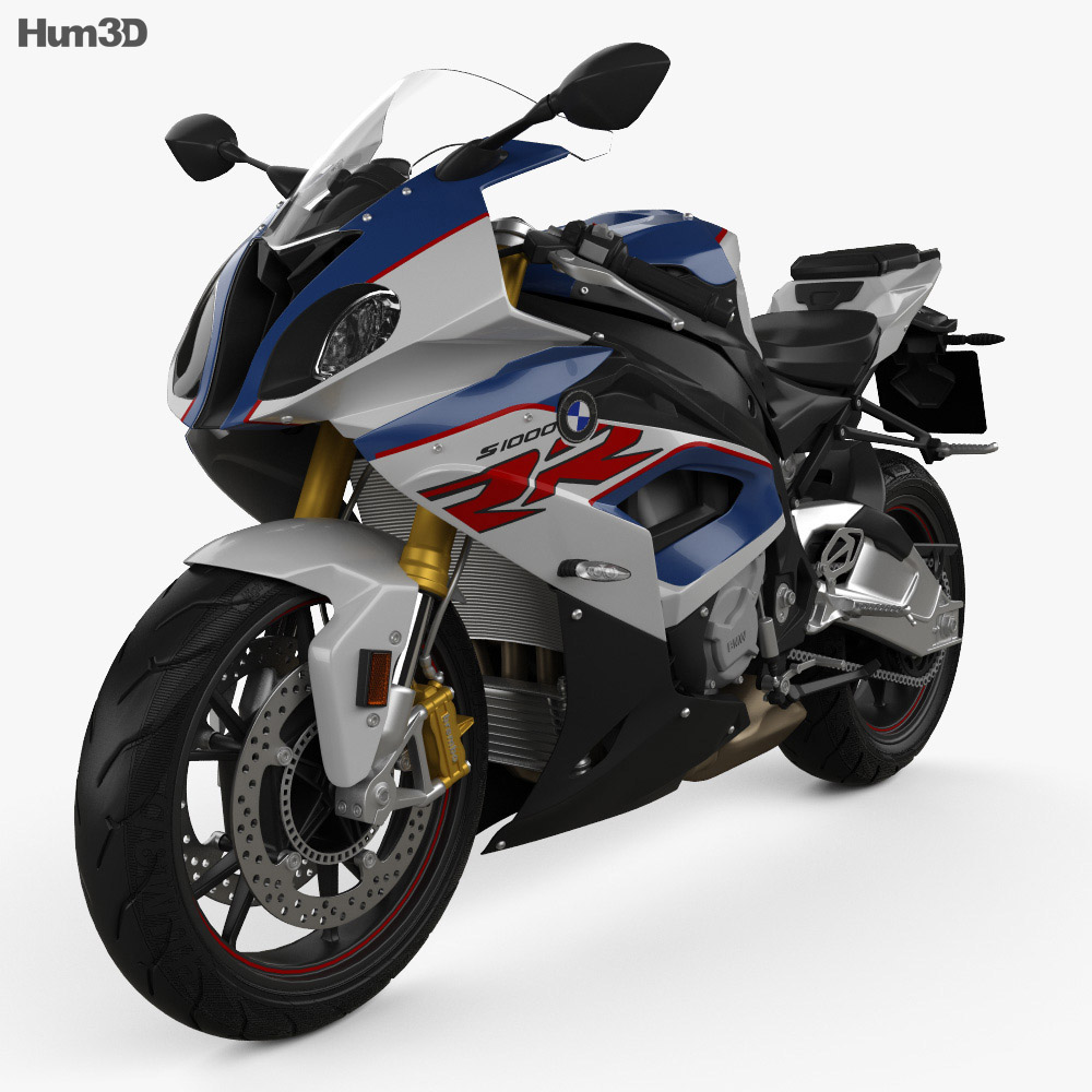 BMW S1000RR 2018 3D model - Vehicles on Hum3D