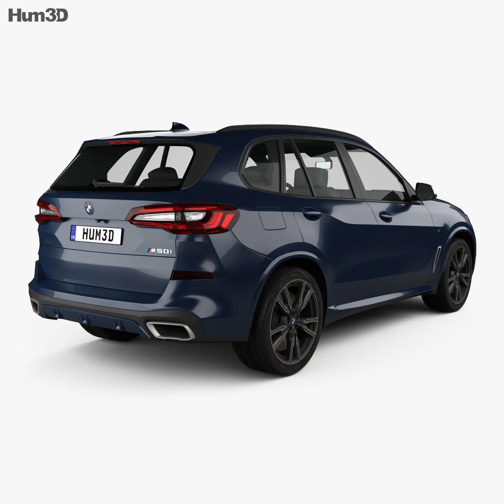 BMW X5 M 2019 3D model Vehicles on Hum3D