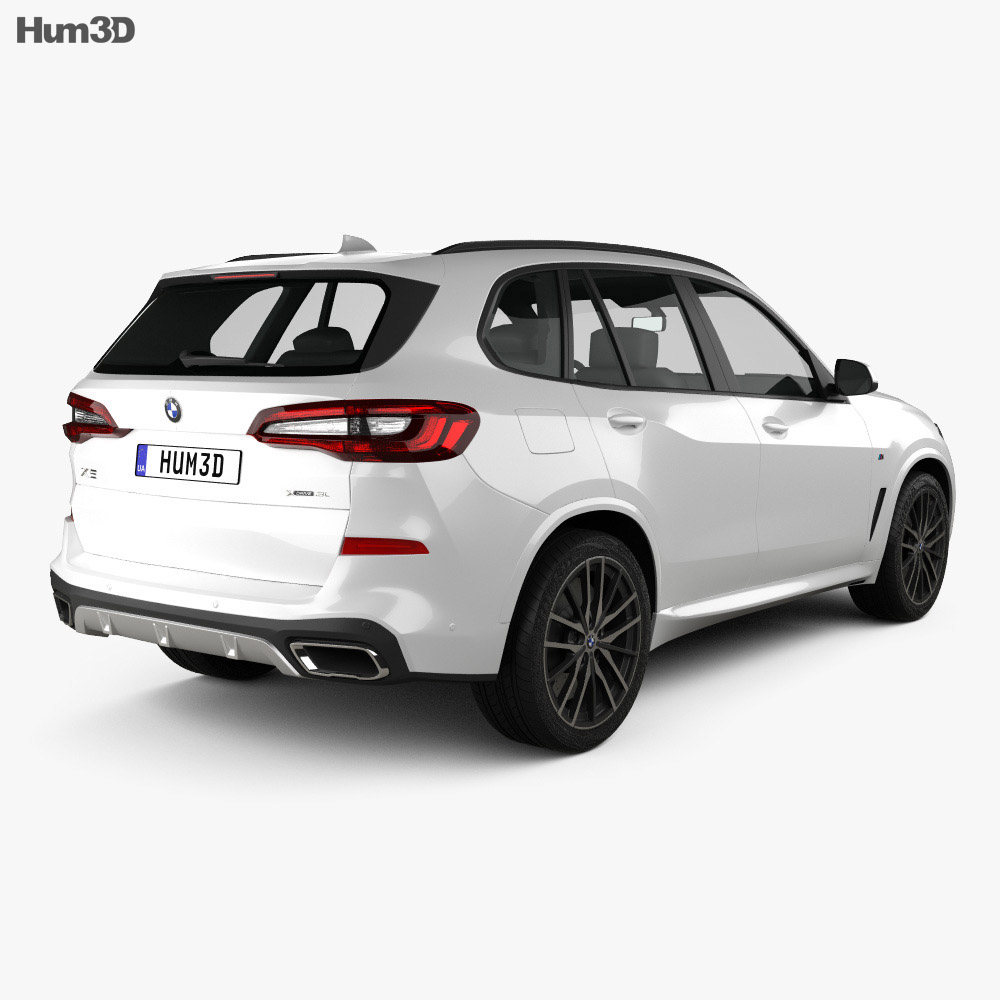 BMW X5 (G05) M sport 2019 3D model Vehicles on Hum3D