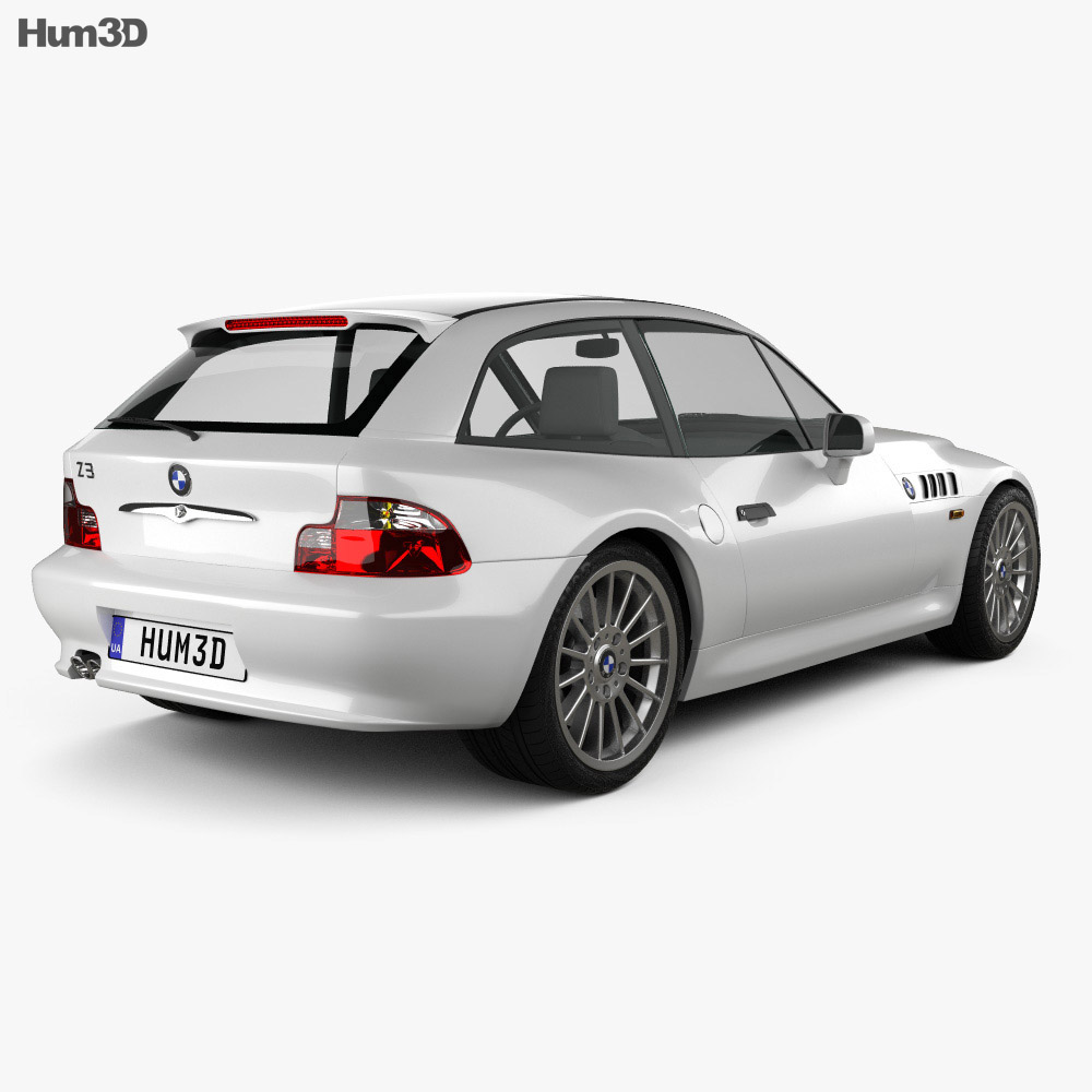 BMW Z3 coupe (E36/8) 1999 3D model - Vehicles on Hum3D