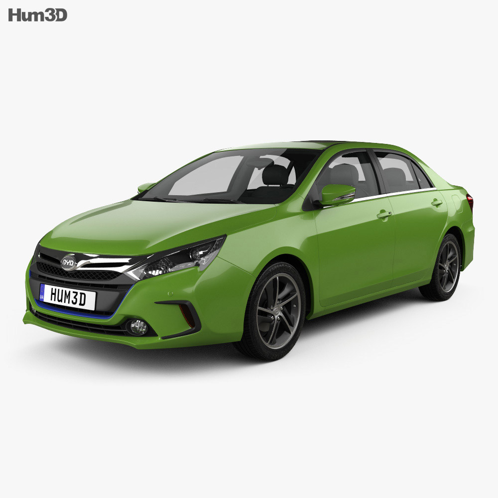 BYD Qin 2017 3d model