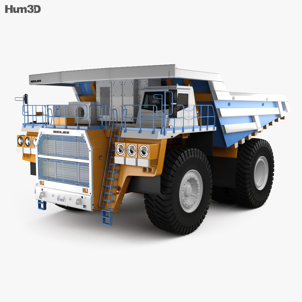 BelAZ 75603 Самоскид 2012 3D модель