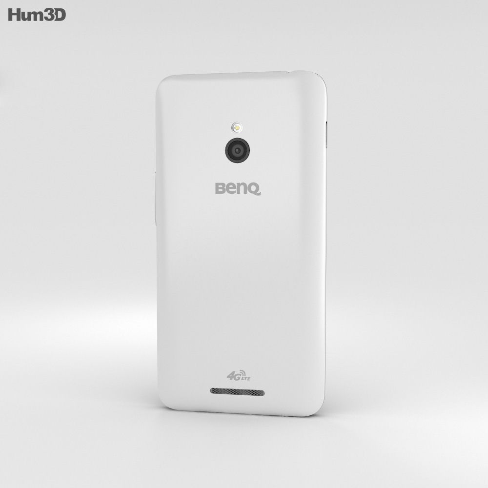 BenQ T3 White 3d model