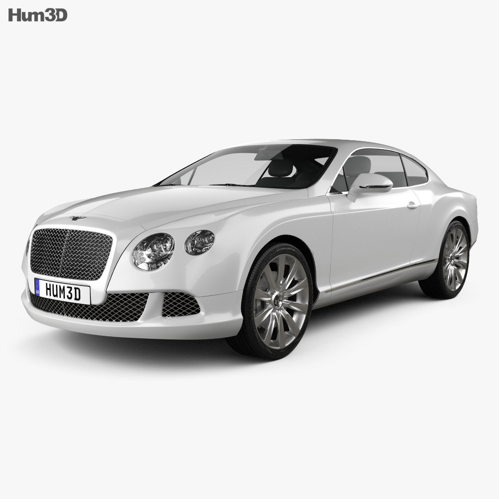 Bentley Continental GT 2015 3D 모델 