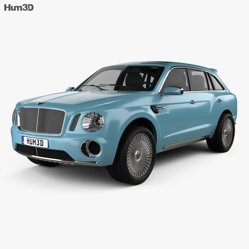 Bentley EXP 9 F 2015 3D-Modell