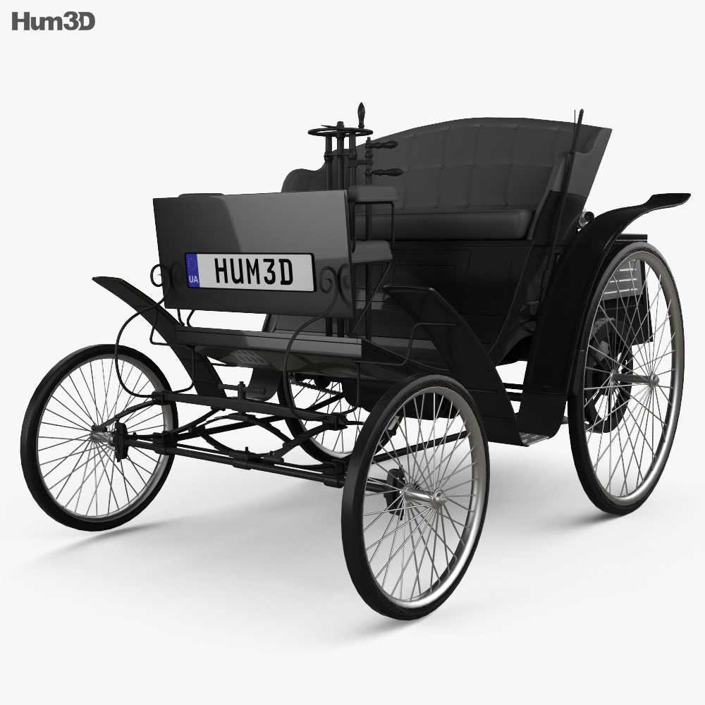 Benz Velo 1894 Modelo 3d