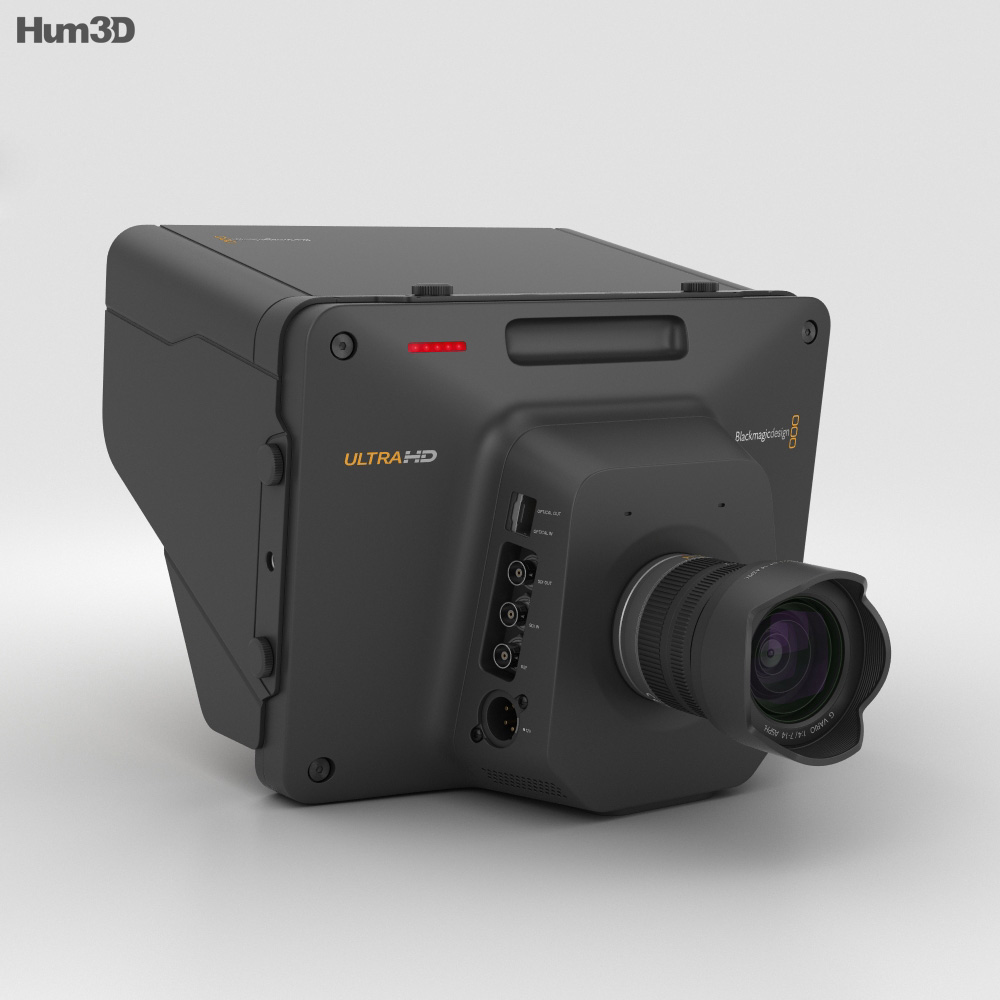 Blackmagic Studio 相机 4K 3D模型