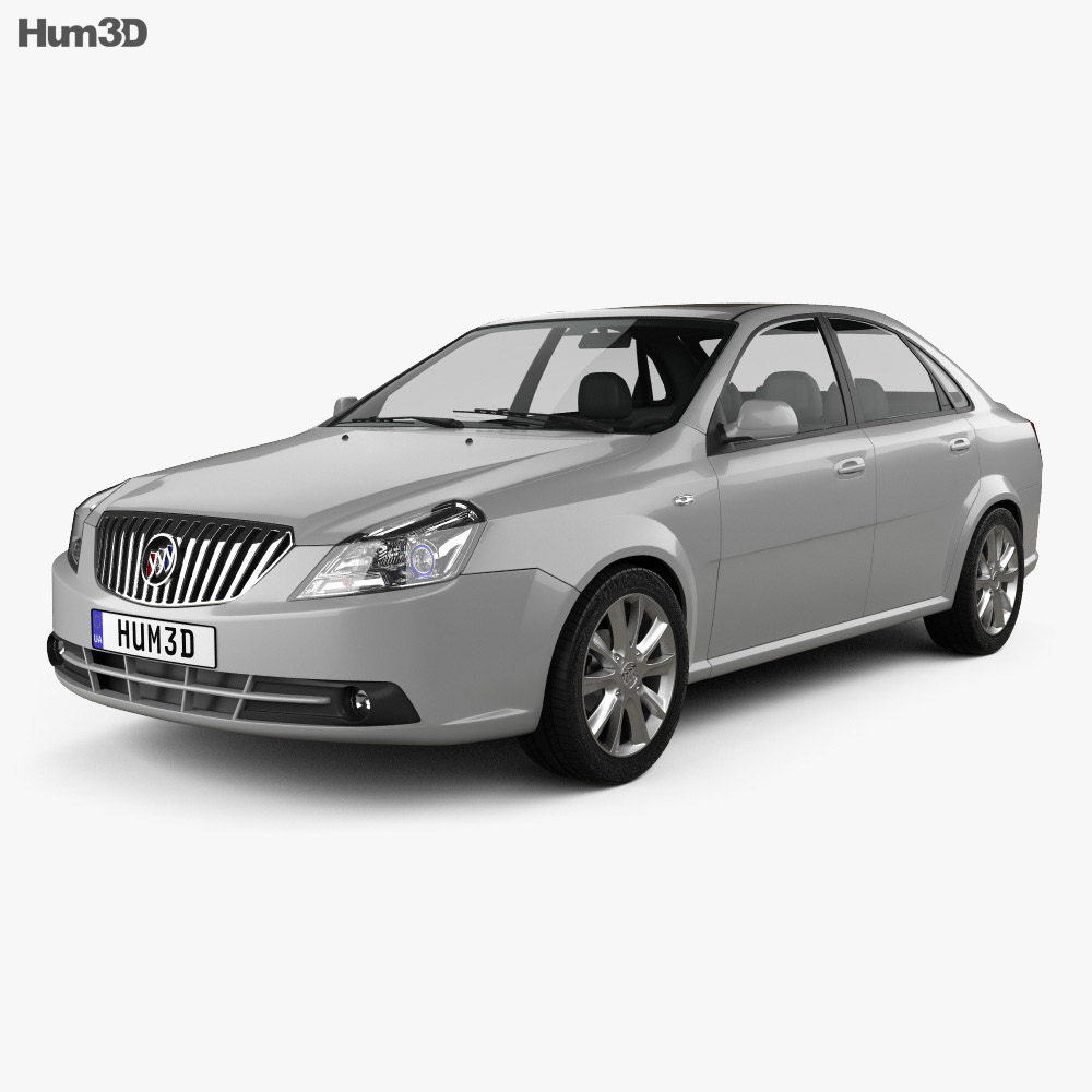 Buick Excelle 2016 3d model