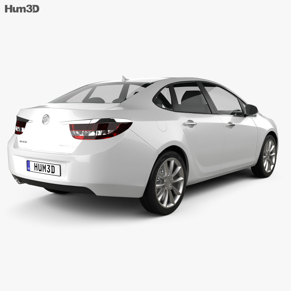 Buick Verano (Excelle GT) 2015 3d model back view