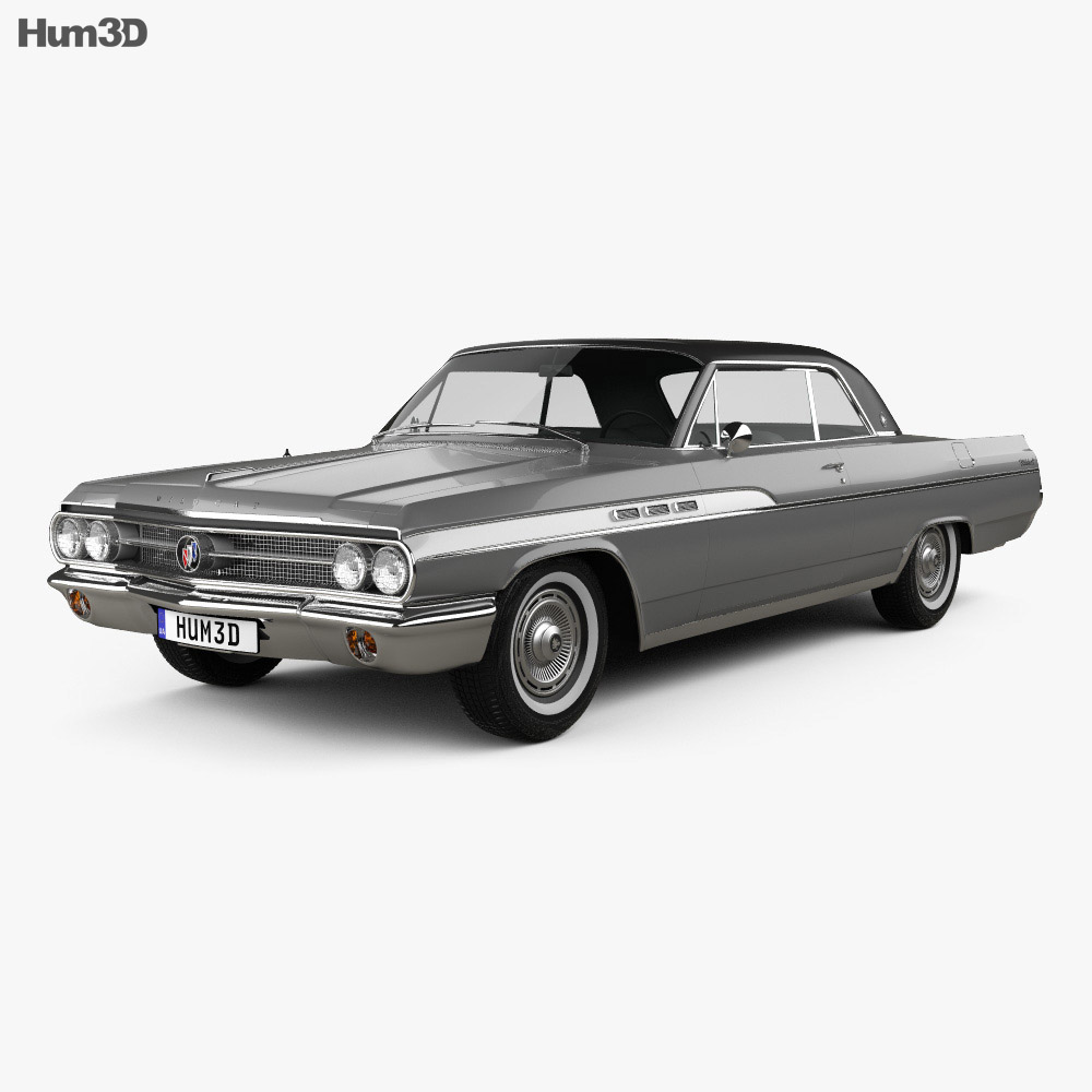 Buick Wildcat convertible 1963 3d model