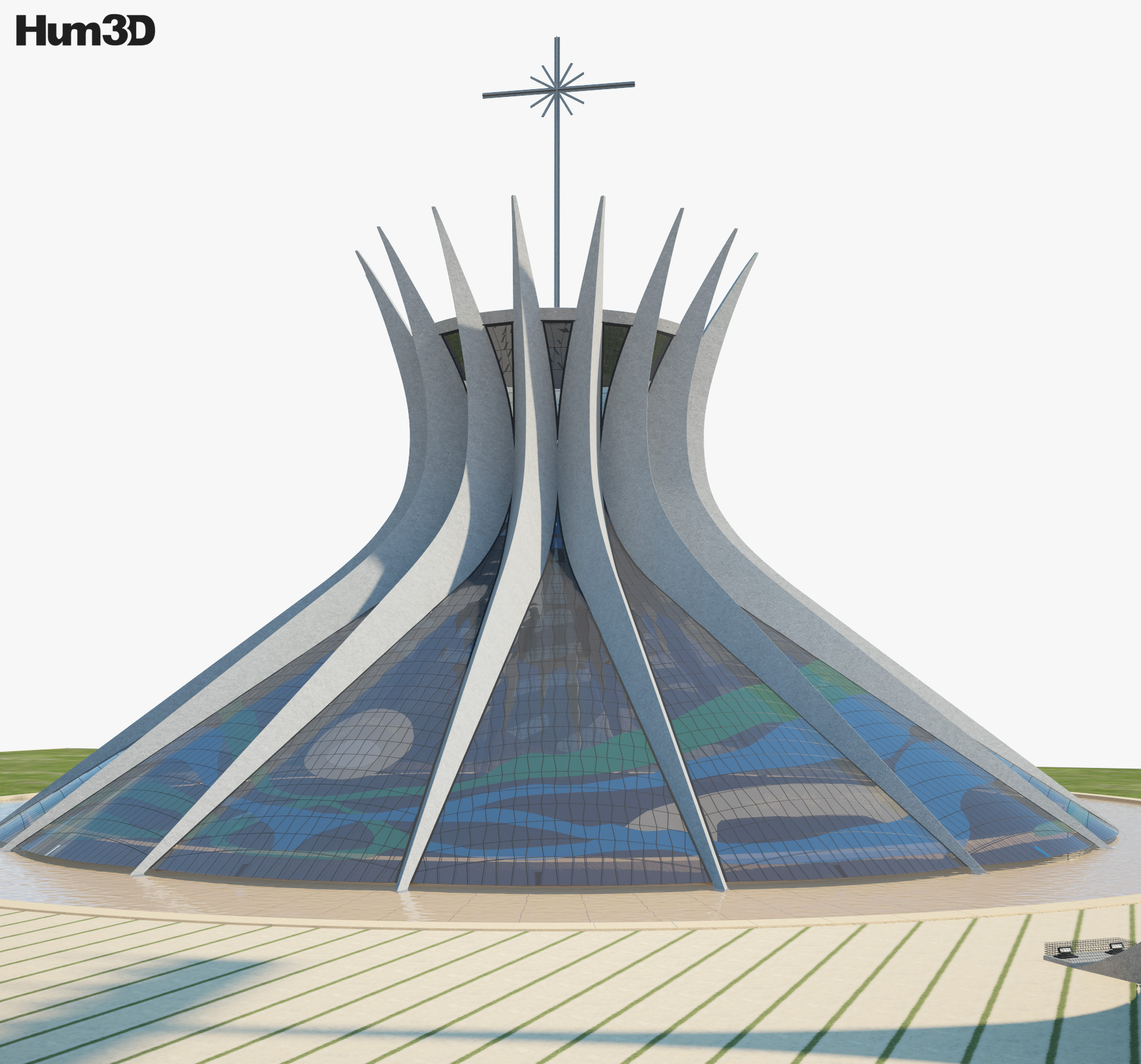 Maquete Catedral De Brasília - LIBRAIN