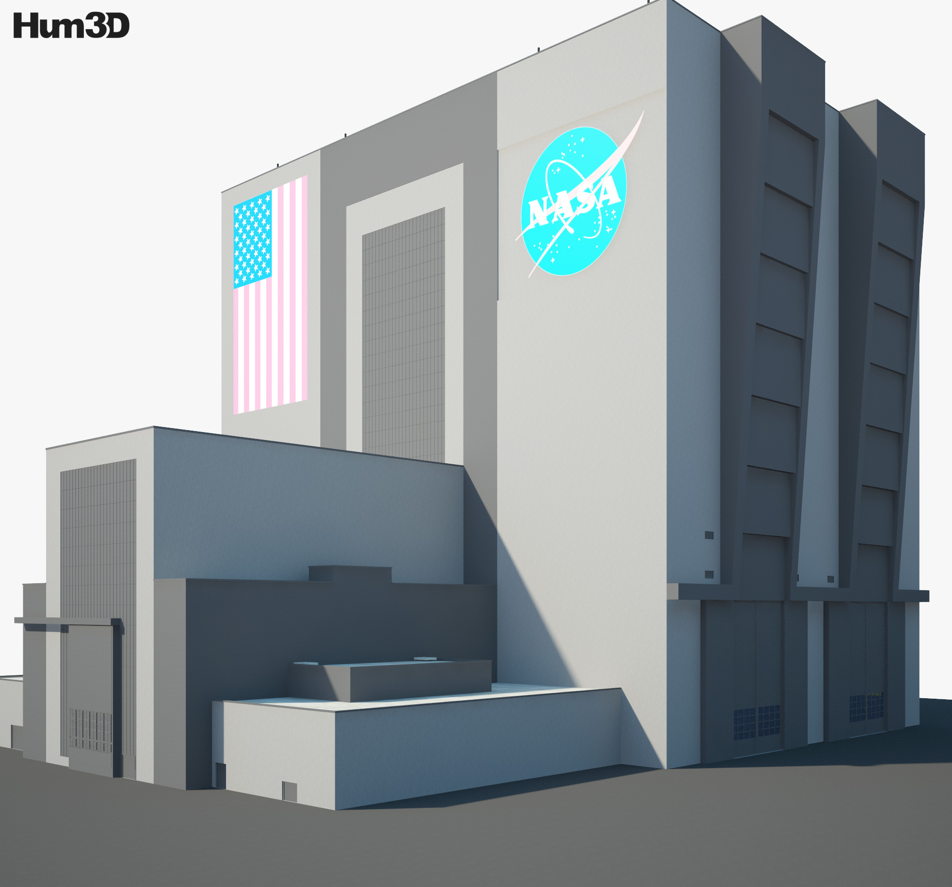 NASA Vehicle Assembly Building Modello 3D