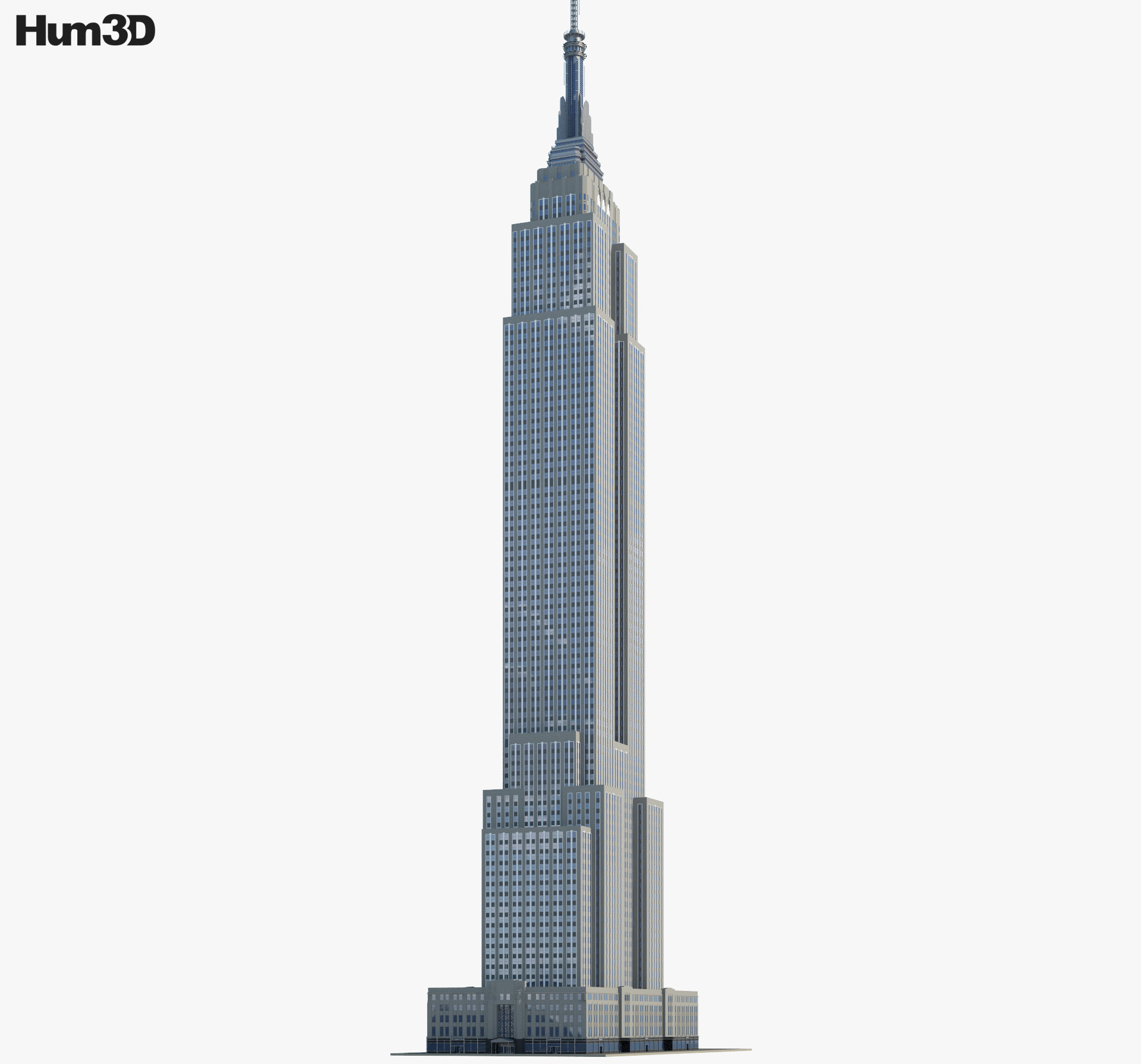 Empire State Building 3D model - Architecture on Hum3D