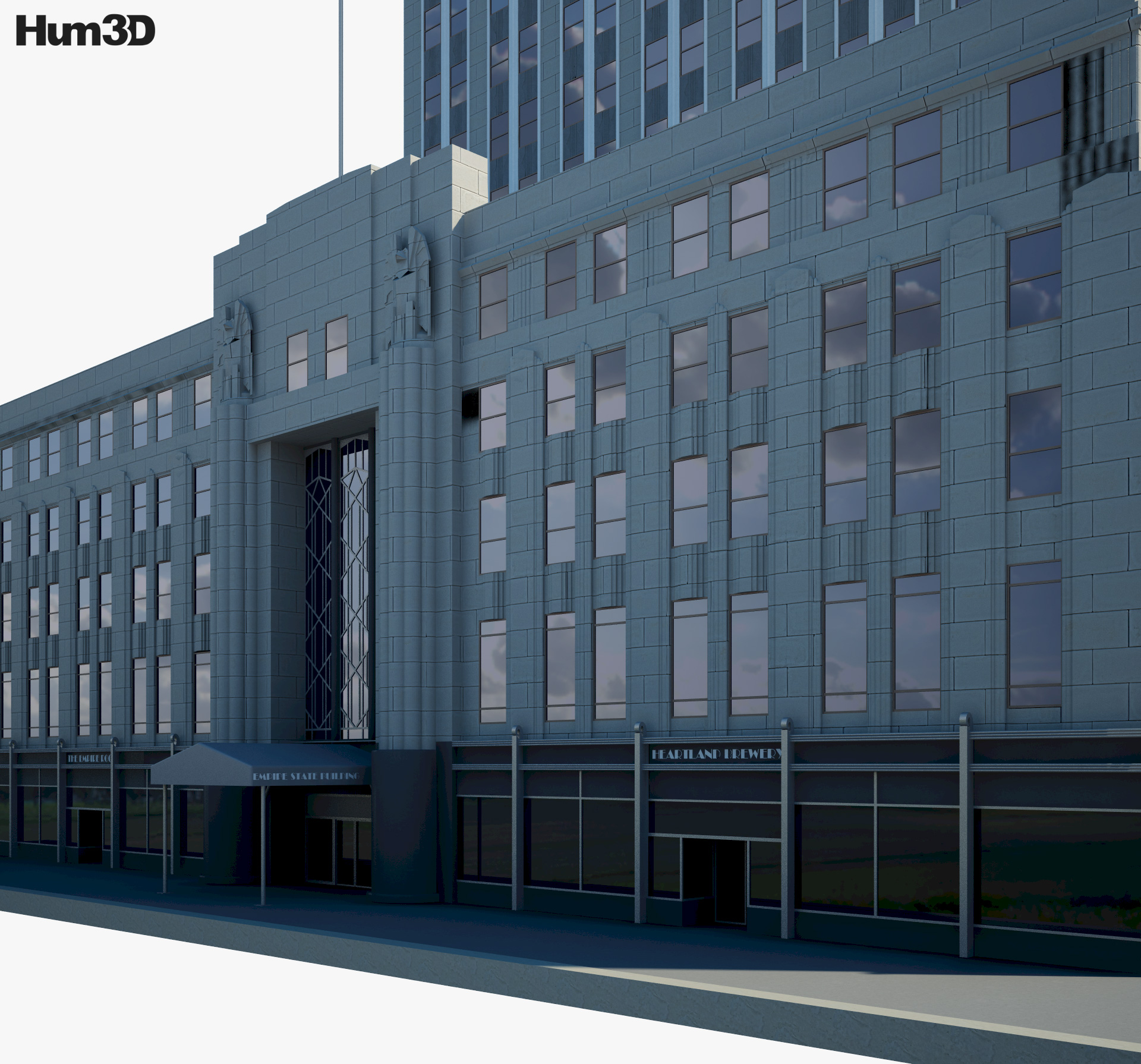 Empire State Building 3d model