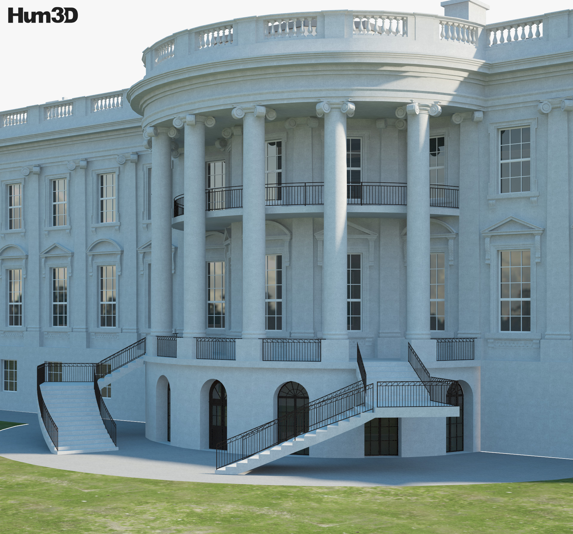White House 3d model