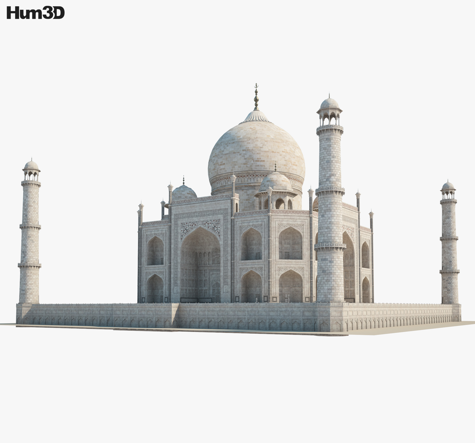 taj-mahal-3d-model-architecture-on-hum3d