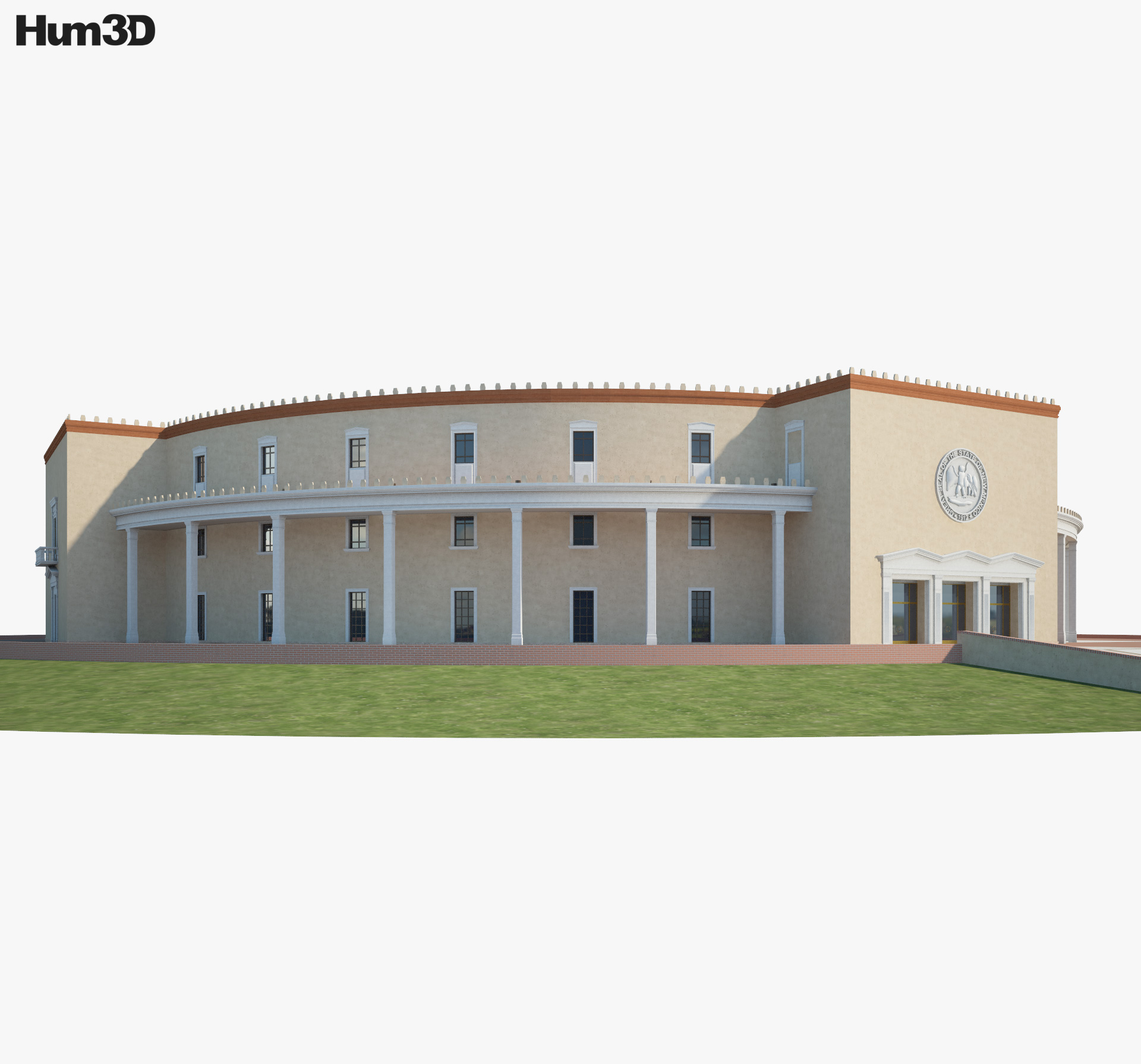 New Mexico State Capitol 3d model