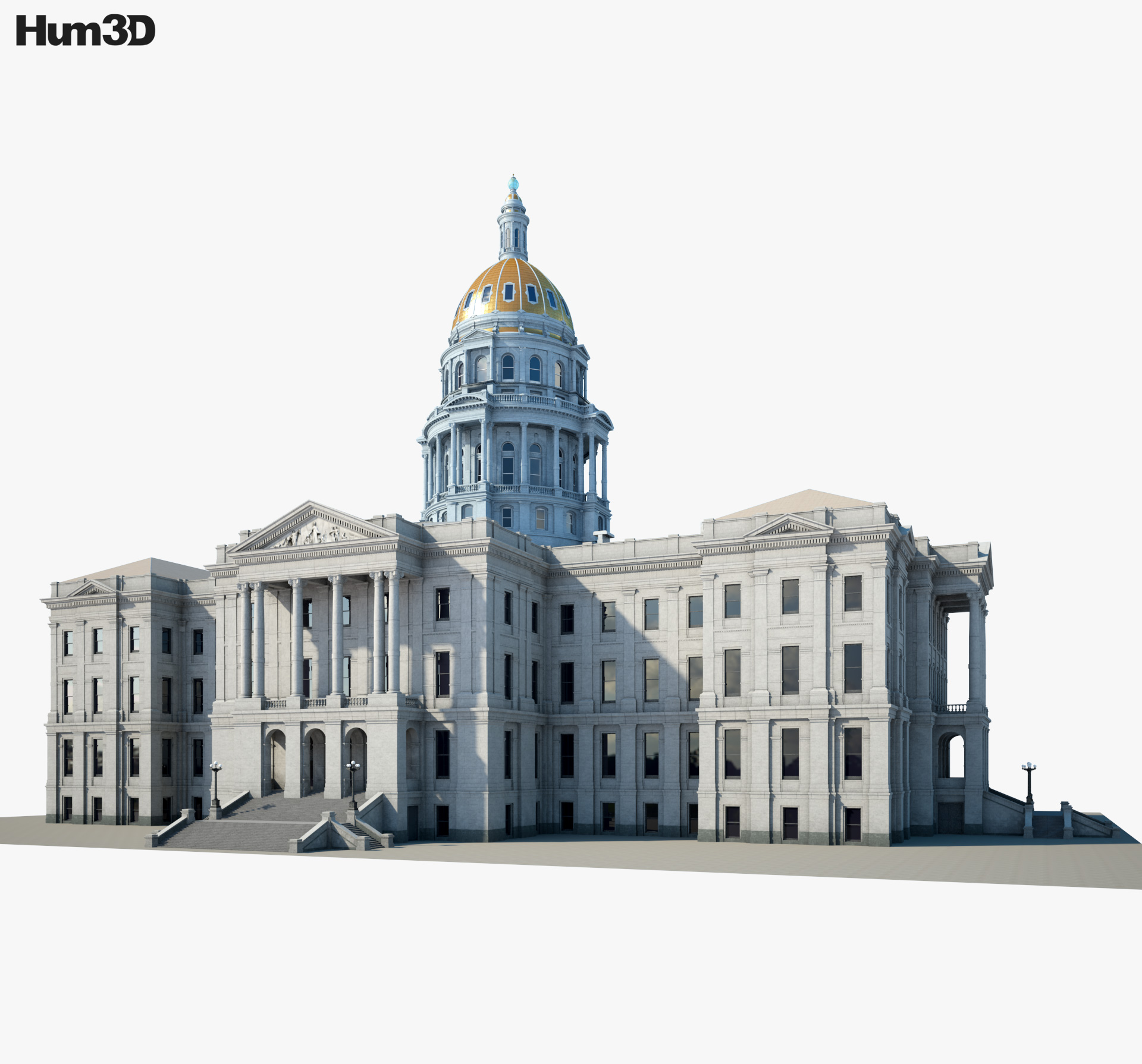 Colorado State Capitol 3d model
