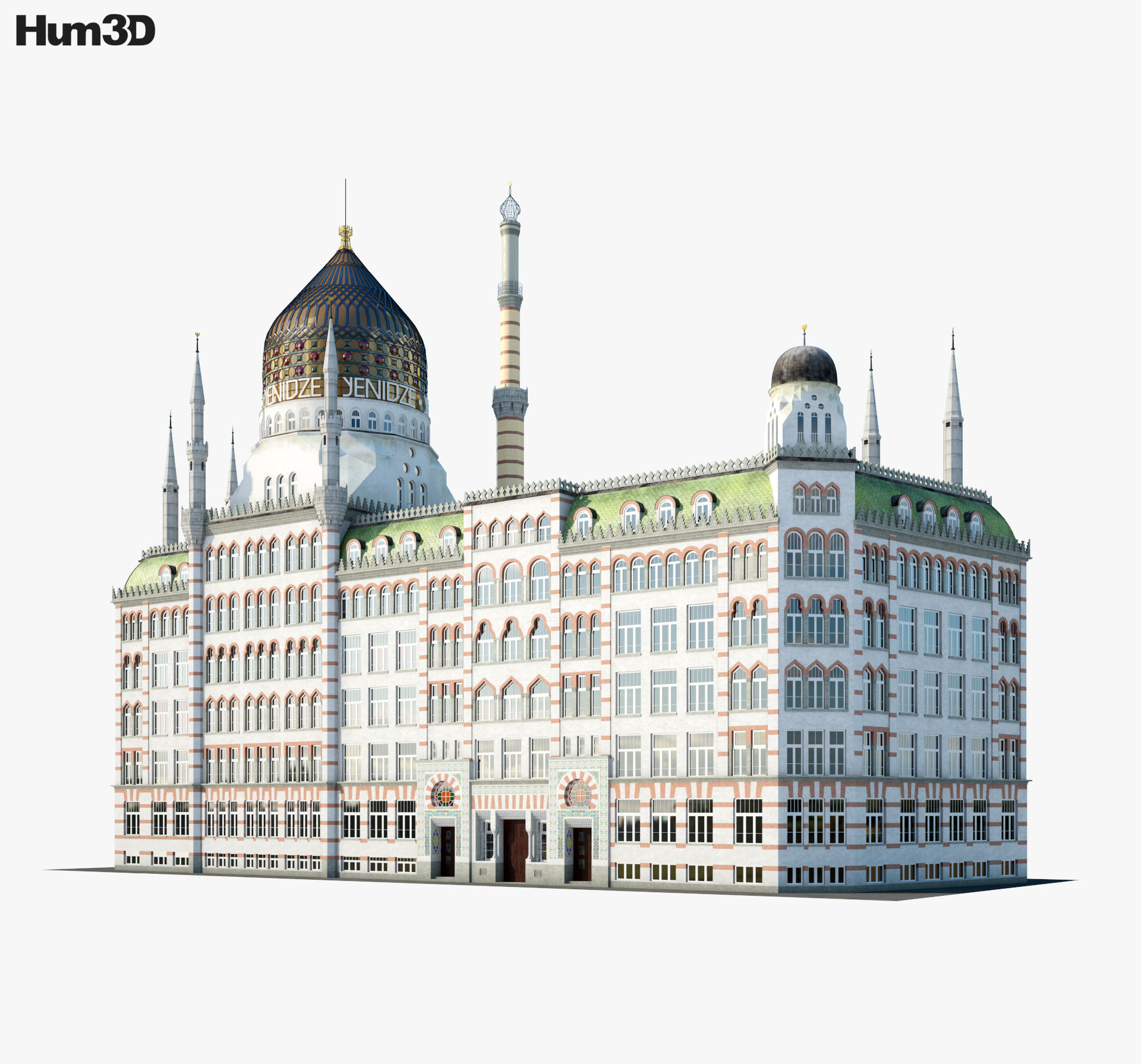 Yenidze 3d model
