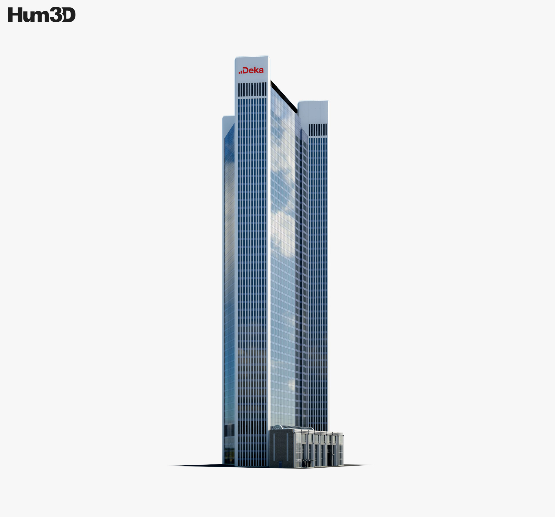 Frankfurts Trianon building 3d model