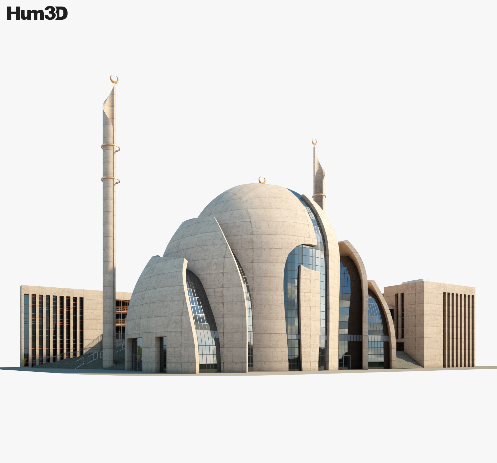 clipart masjid 3d