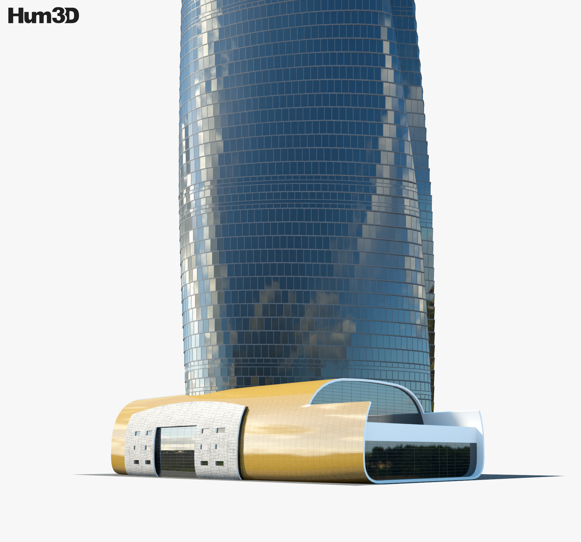 Shanghai Tower 3d Model