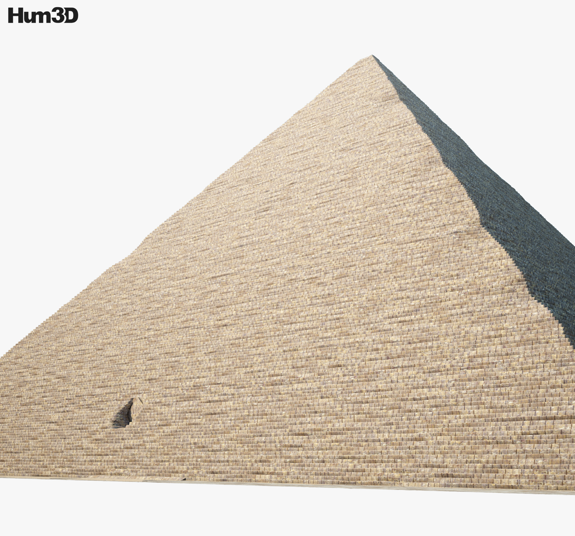 Pyramid of Cheops 3d model