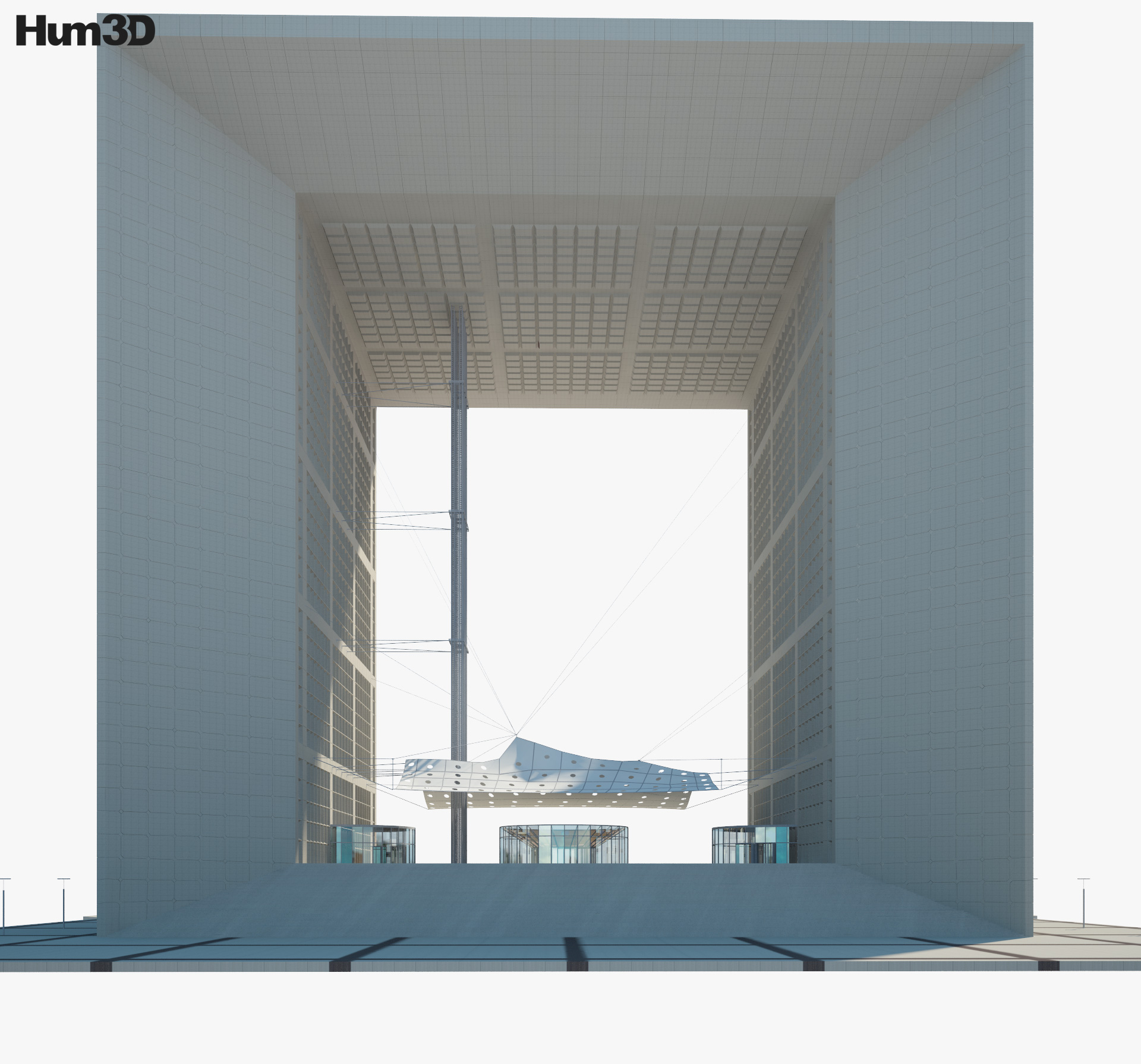 Arco de La Défense Modelo 3D