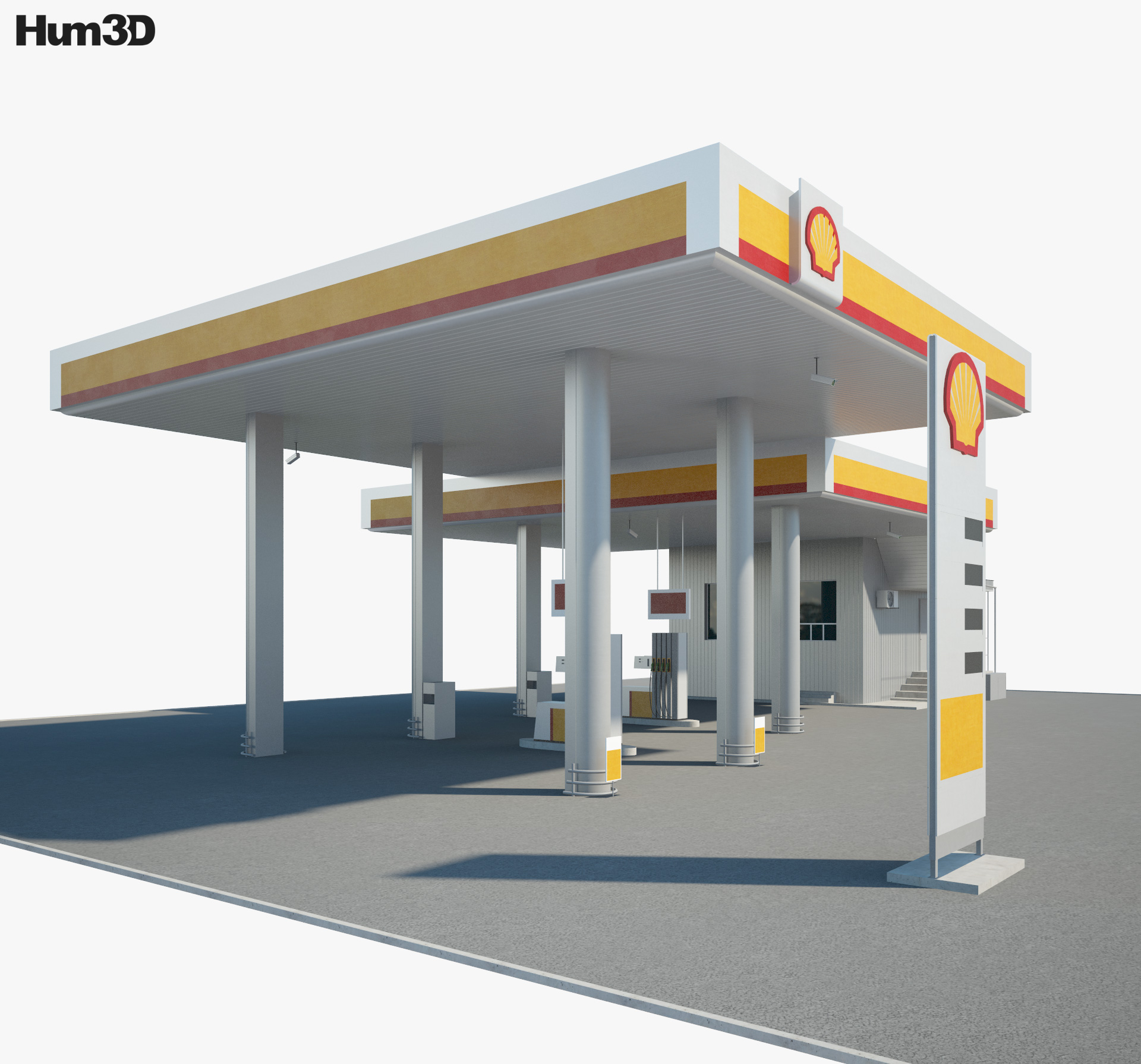 fuel dispenser 3d model free download