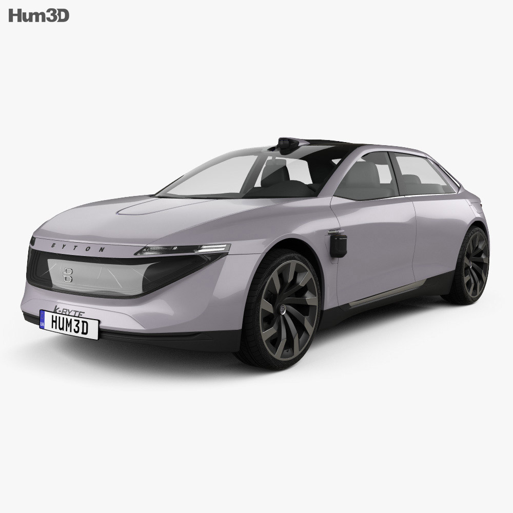 Byton K-byte 2020 Modello 3D