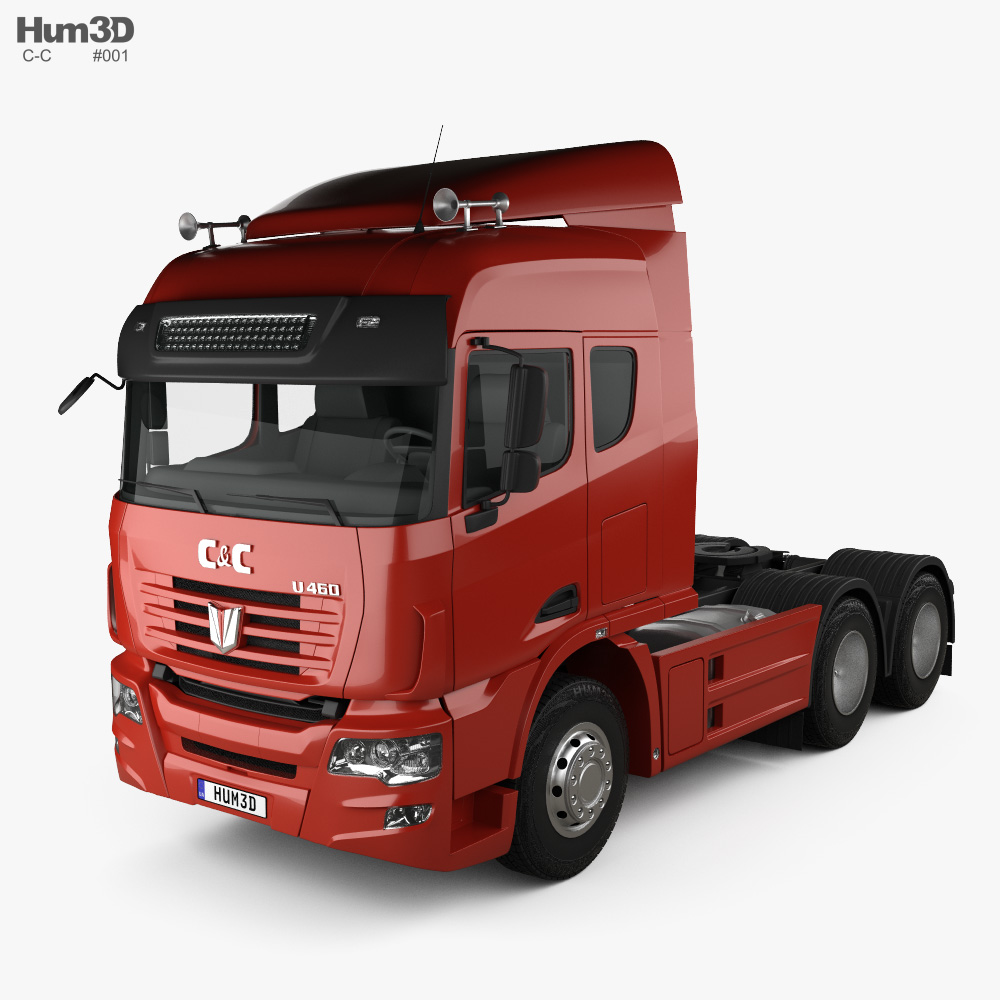 C&C U460 Camión Tractor 2022 Modelo 3D