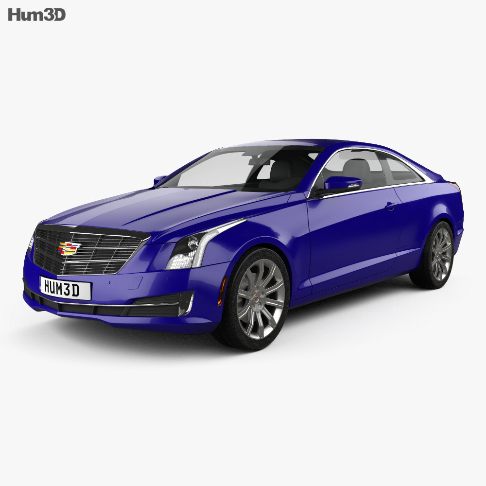 Cadillac ATS クーペ 2018 3Dモデル